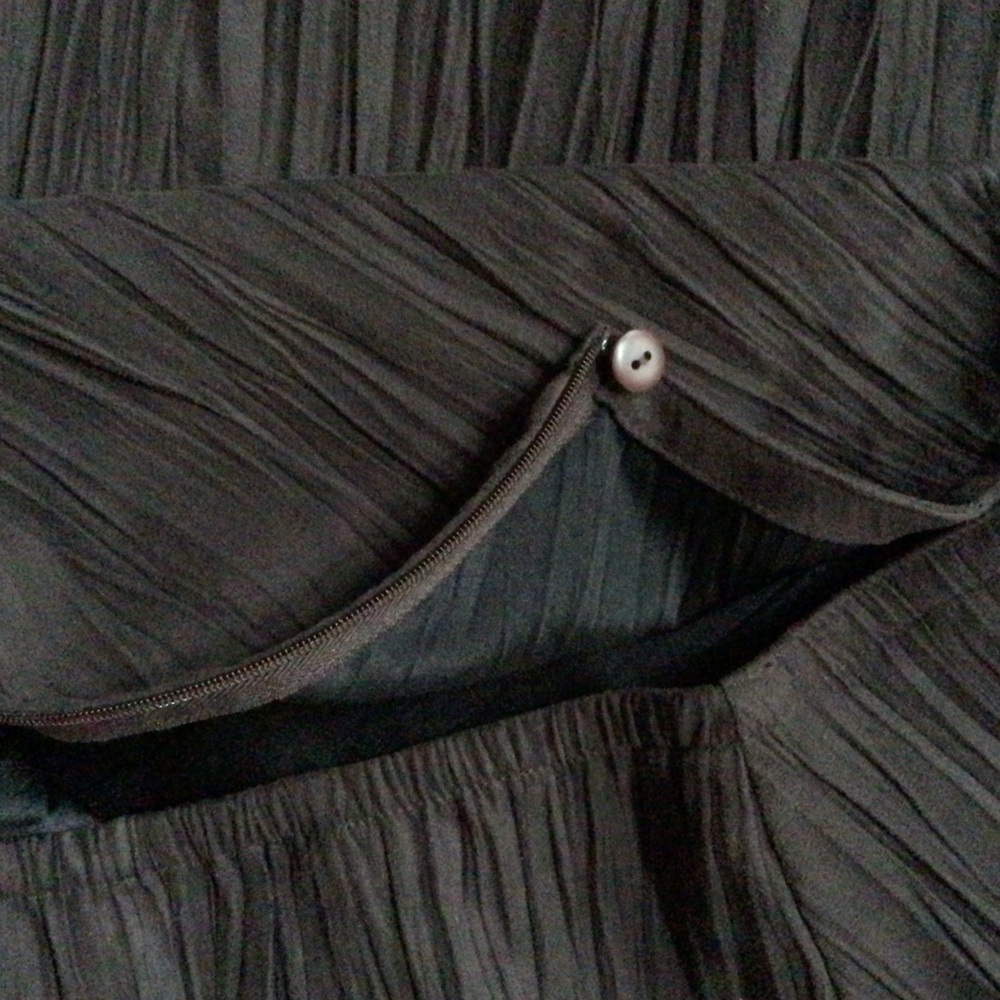 J Jill fall faux suede skirt size 6 petite - Picture 5 of 8